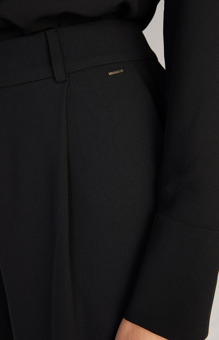 Twill-Hose in Schwarz
