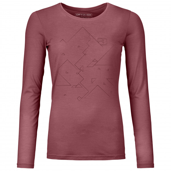 Ortovox - Women's 185 Merino Tangram L/S - Merinoshirt