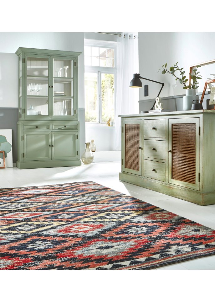 In- und Outdoor Kelim-Teppich