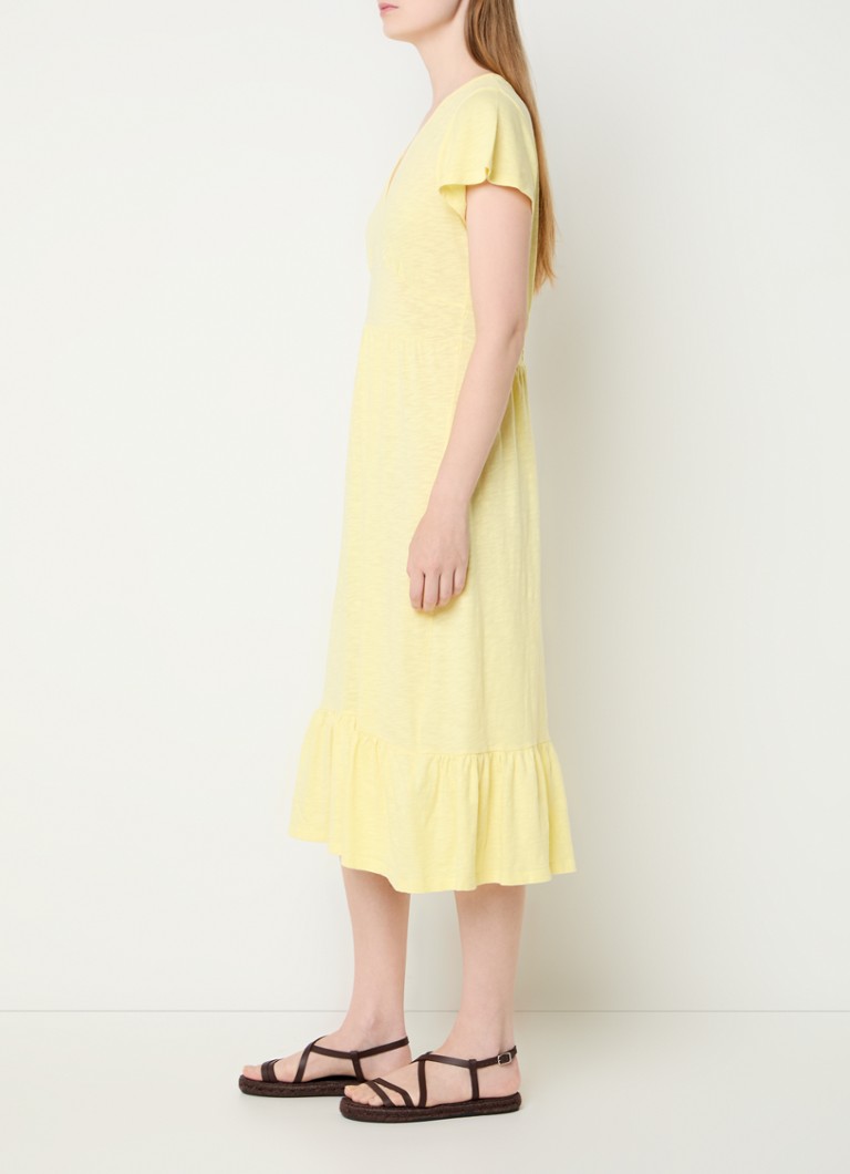 Vestido midi Valma con volantes de ba&sh