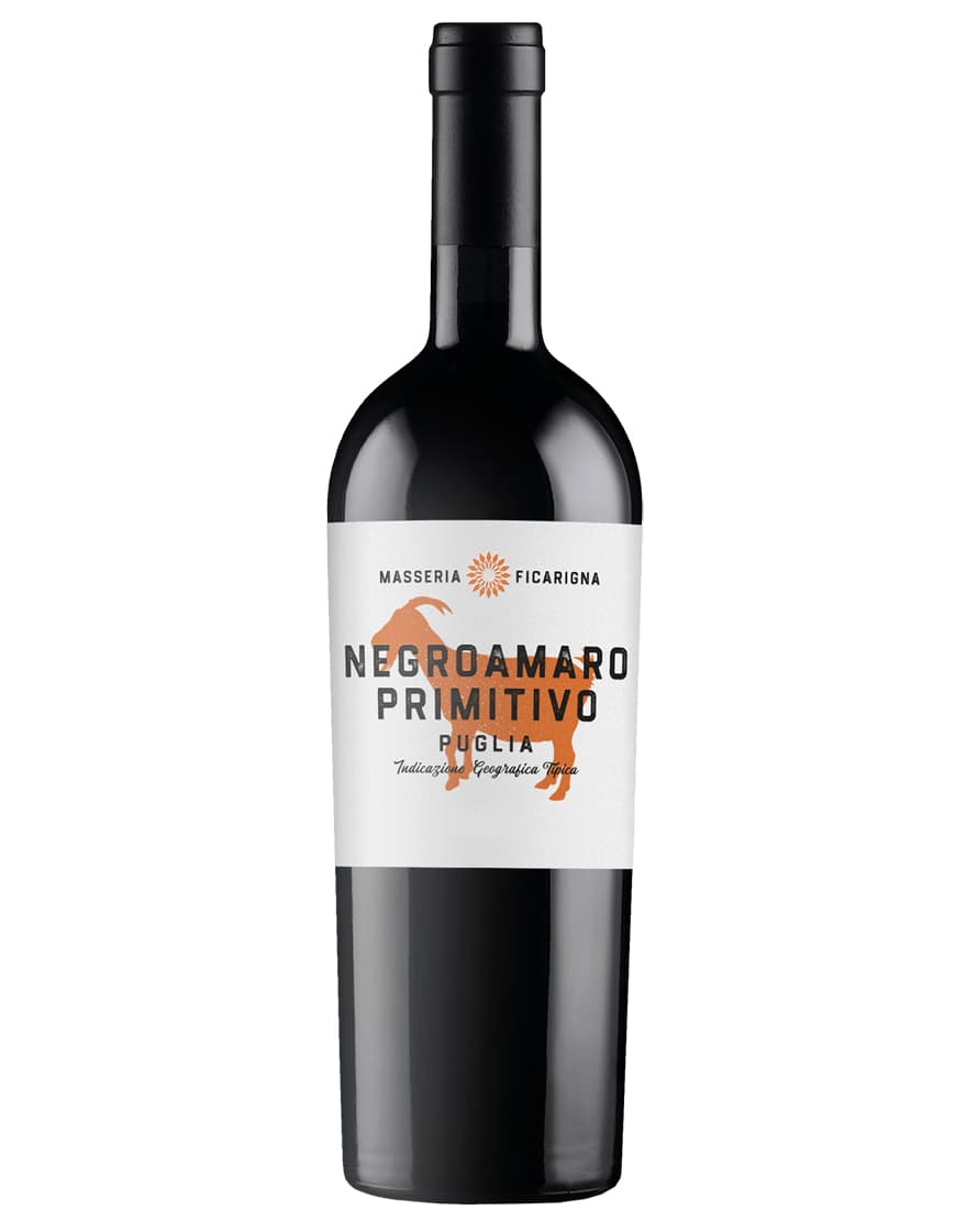 Puglia Negroamaro Primitivo IGT 2017 Masseria Ficarigna 0,75 ℓ