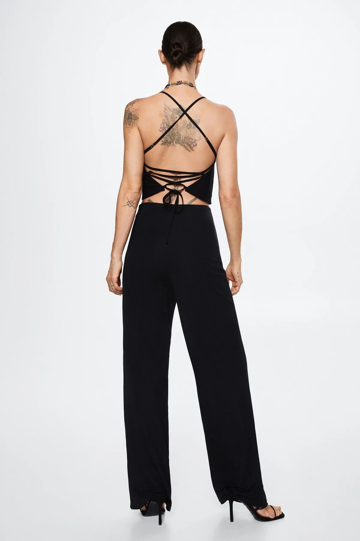 MANGO  37050456 Frau / Mädchen Schwarz