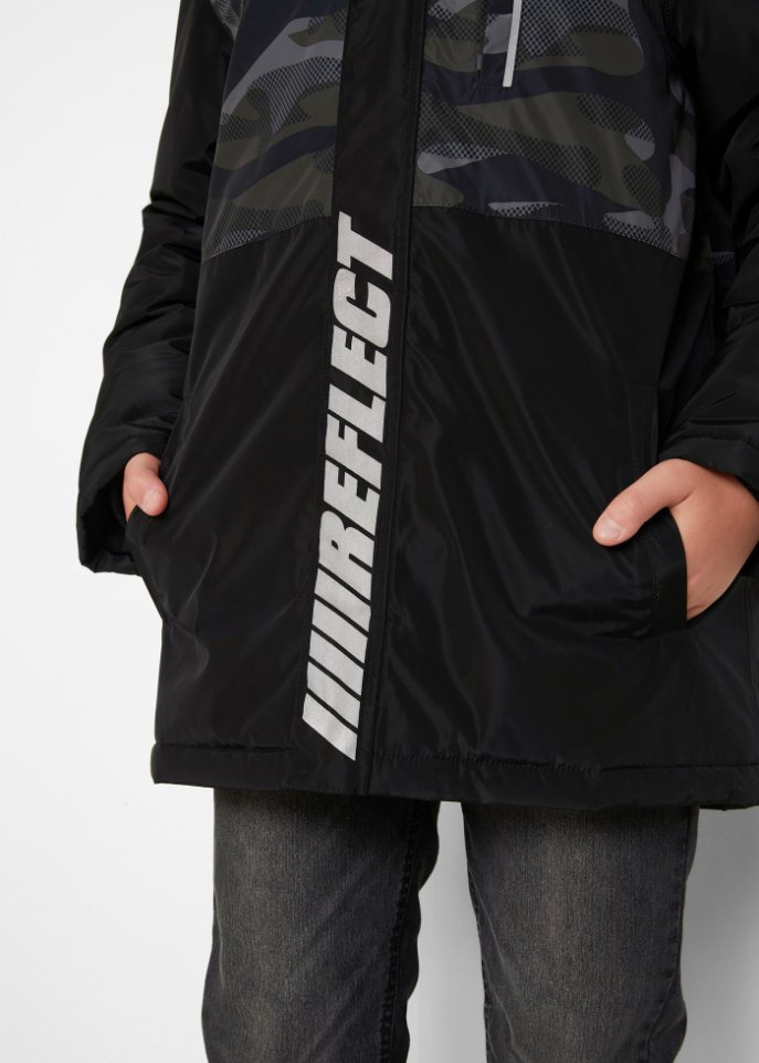 Jungen Anorak mit Kapuze