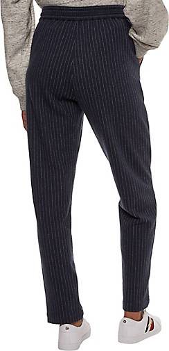 TOMMY HILFIGER Damen Schlupfhose JERSEY PINSTRIPE PULL ON PANT