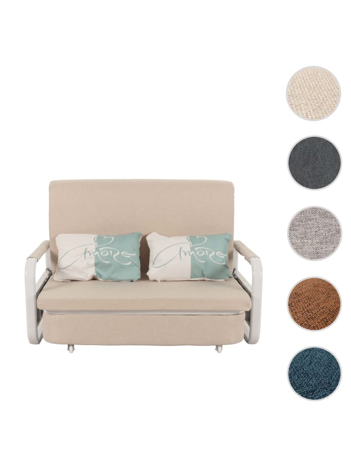 MCW Schlafsofa M83, Stoff/Textil beige günstig kaufen onesize
