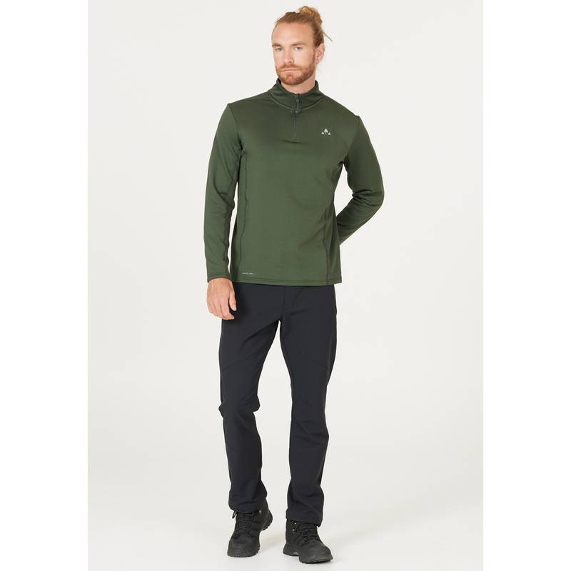 Whistler Kalle M Waffle Midlayer Langarmshirt Herren