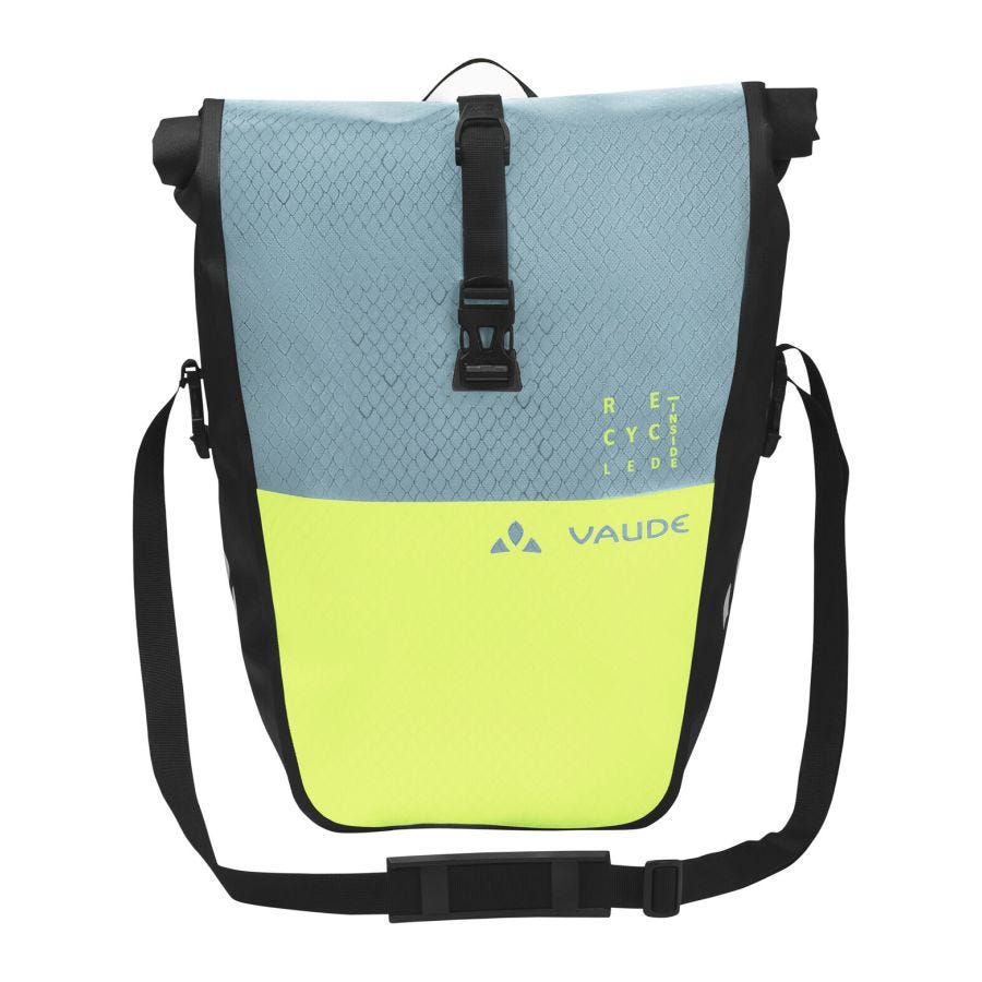 Aqua Back Color Single Fahrradtasche, recyceltes Hauptmaterial