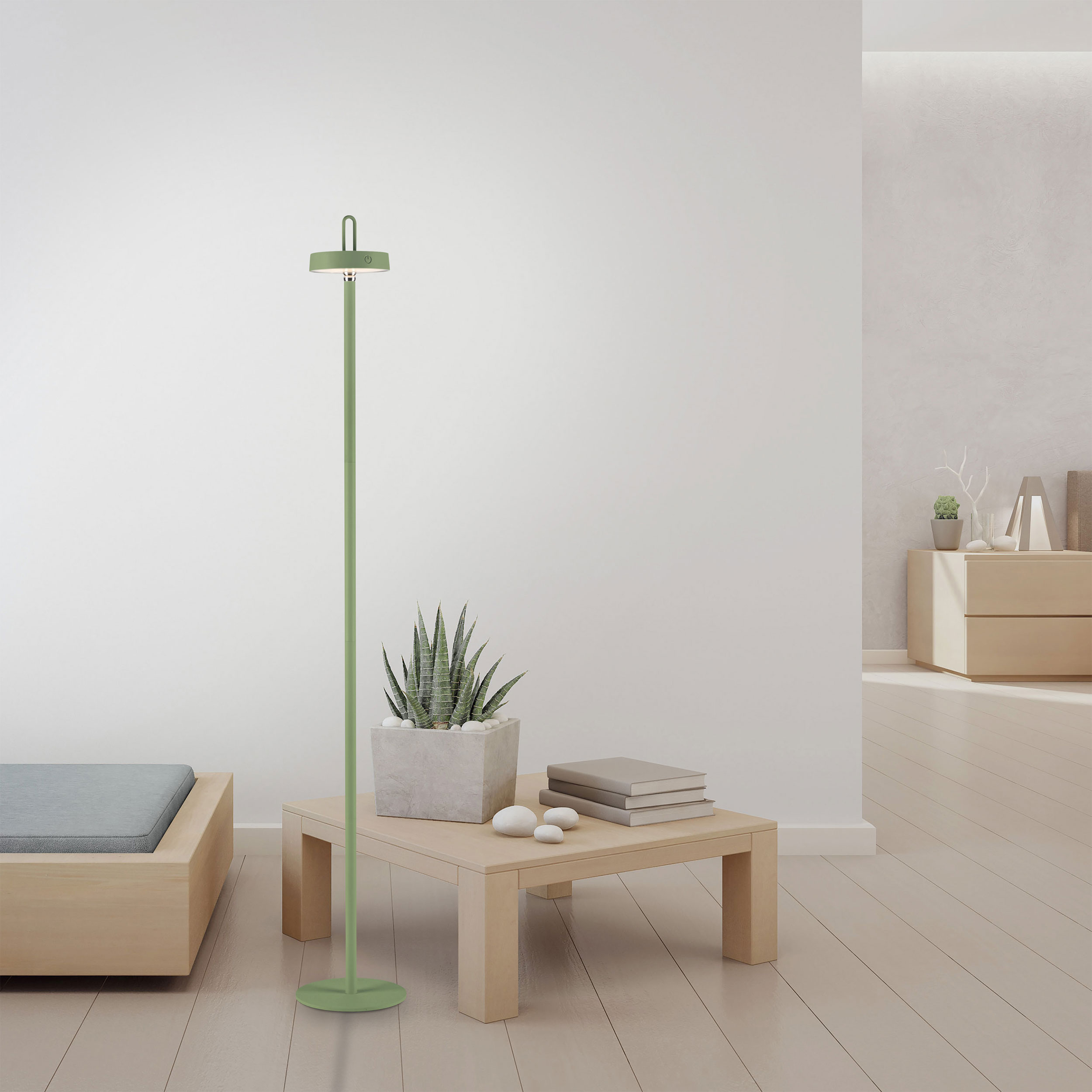 JUST LIGHT.LED-Akku-Stehleuchte 1flg