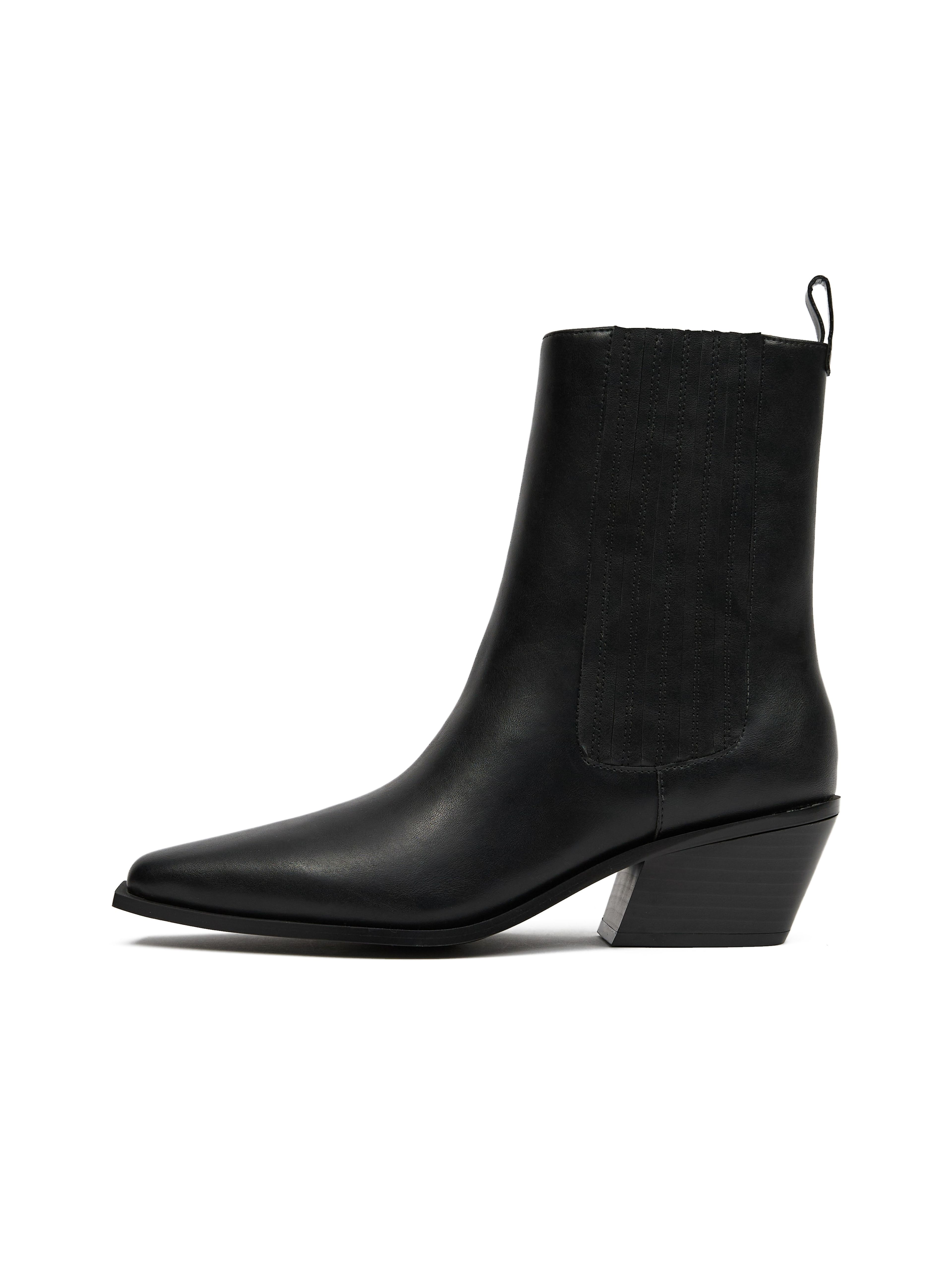 Schwarze Damen-Winterstiefel ORSAY