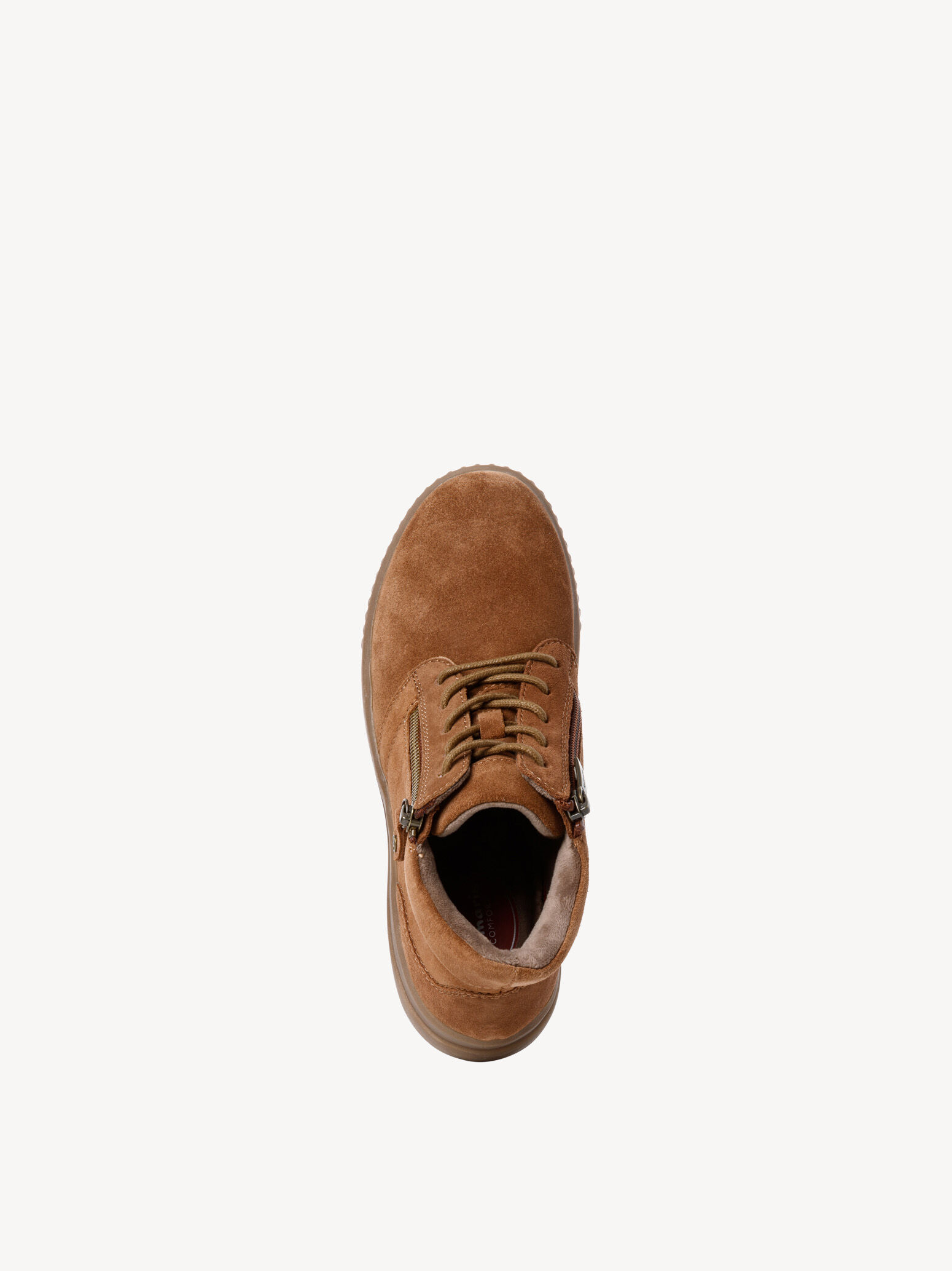 Bottine en cuir - marron