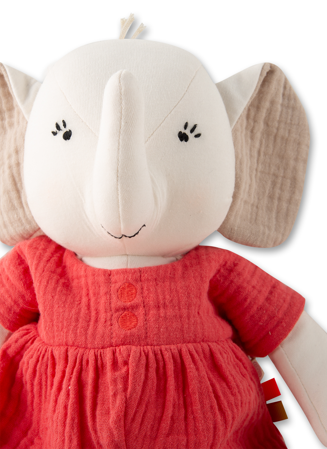 Kuscheltier Elefant Rot