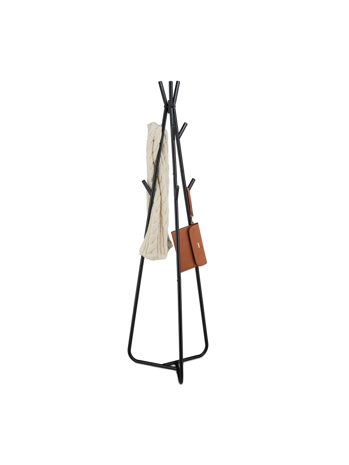 relaxdays Garderobenständer - (B)40 x (H)157 x (T)48 cm günstig kaufen onesize