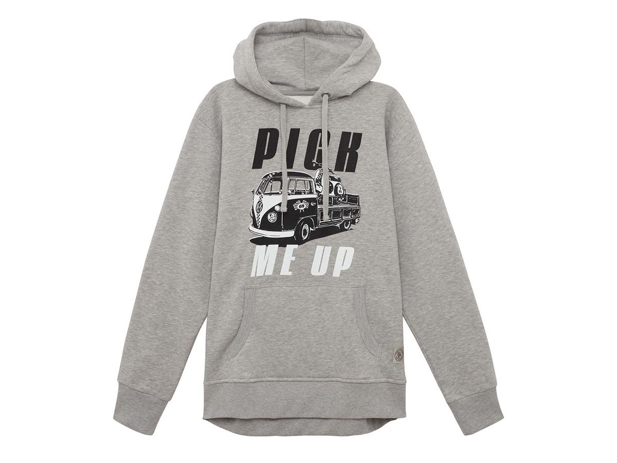Van One Pick Me Up Grey/Black Herren Hoodie
