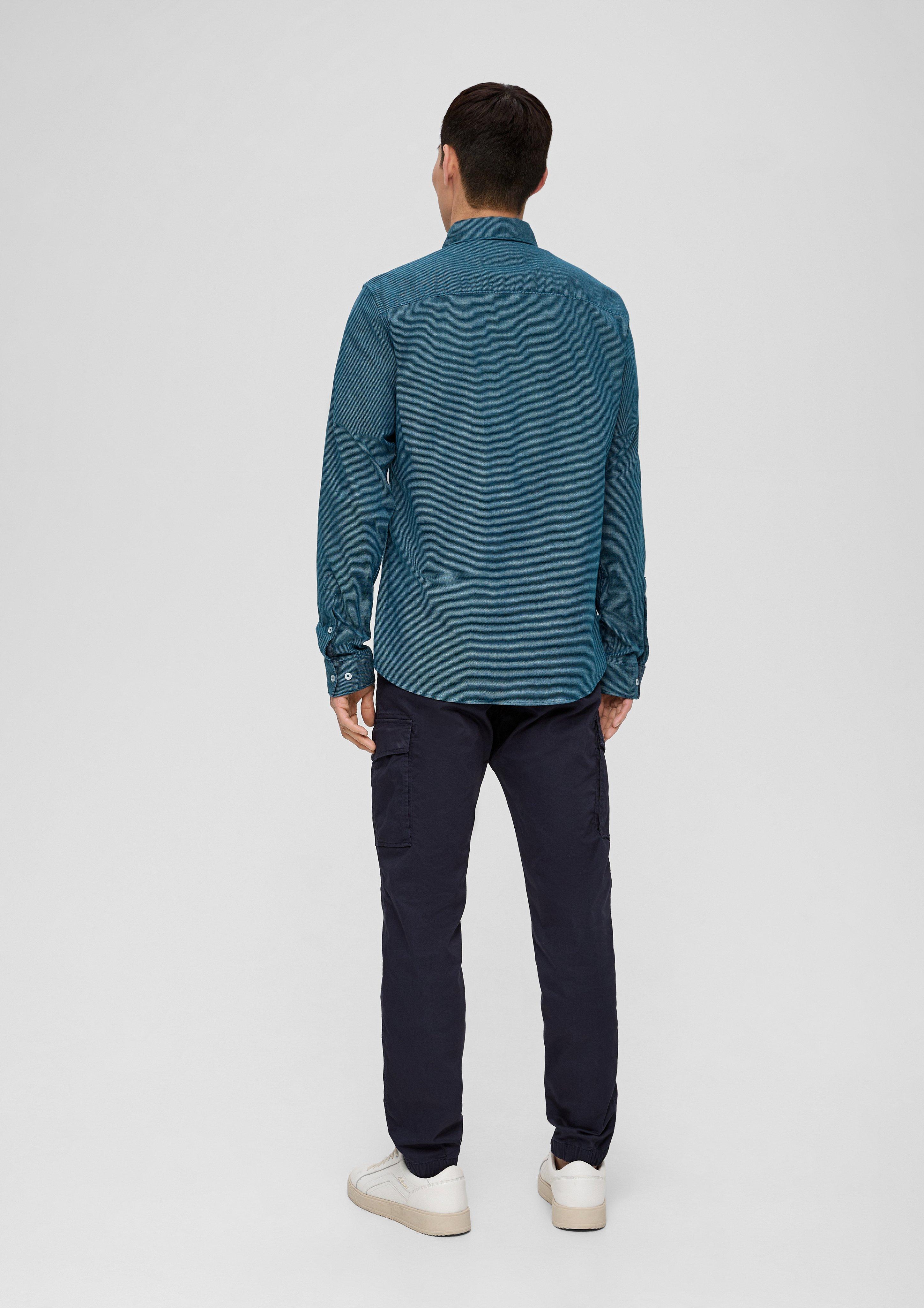 Slim: Hemd aus Baumwollmix  2133282-69G3