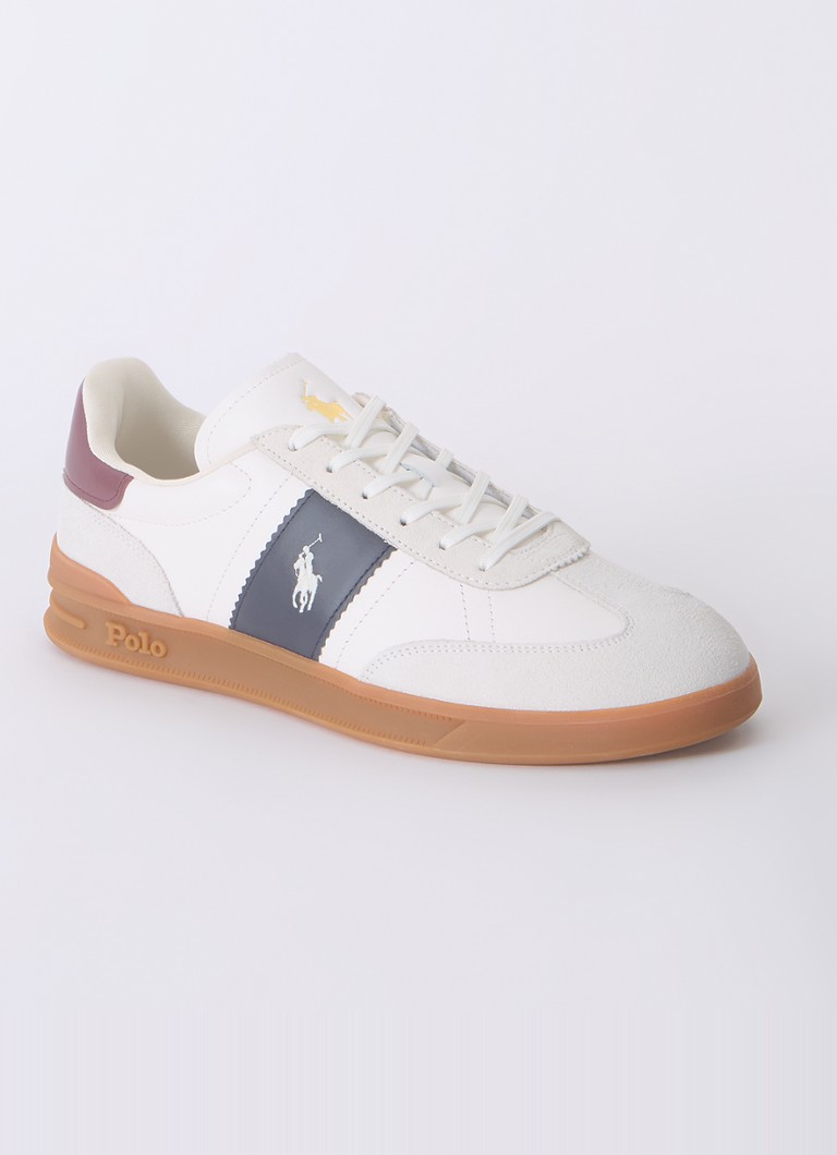 Ralph Lauren bőrcipő logóval