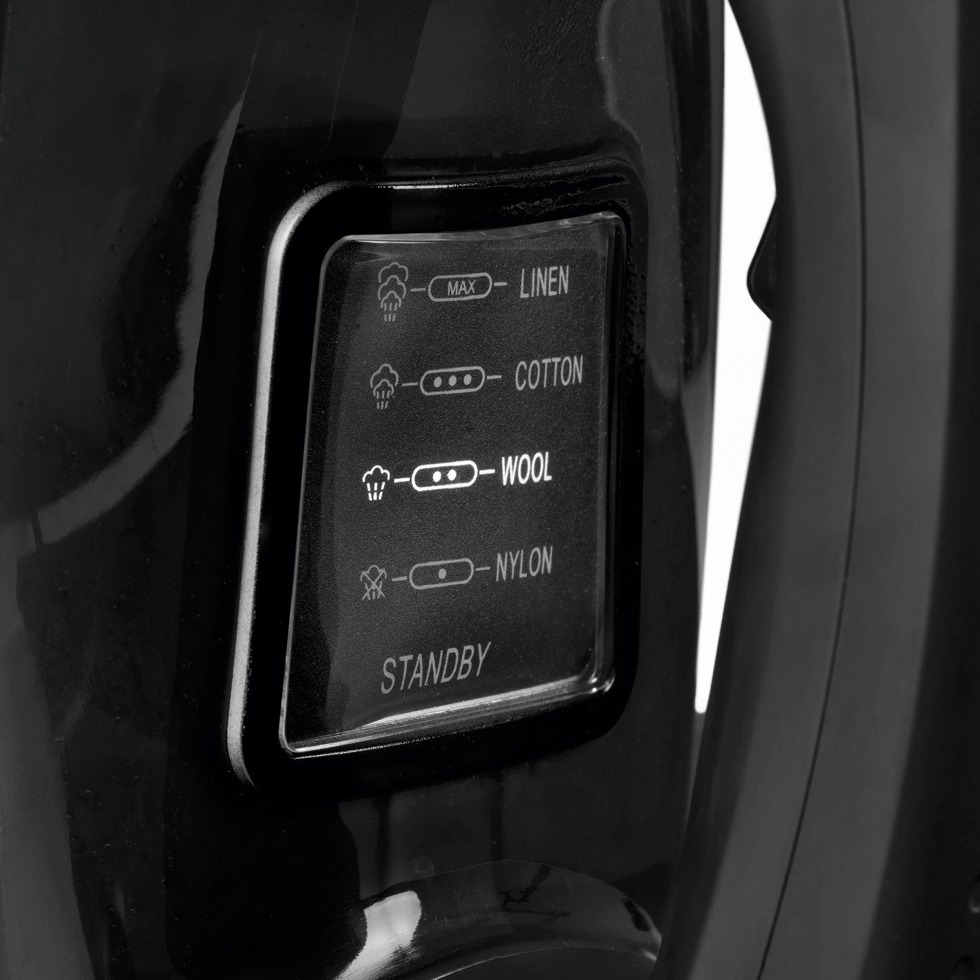 N8WERK Dampfbügeleisen Midnight Black Edition 2400W