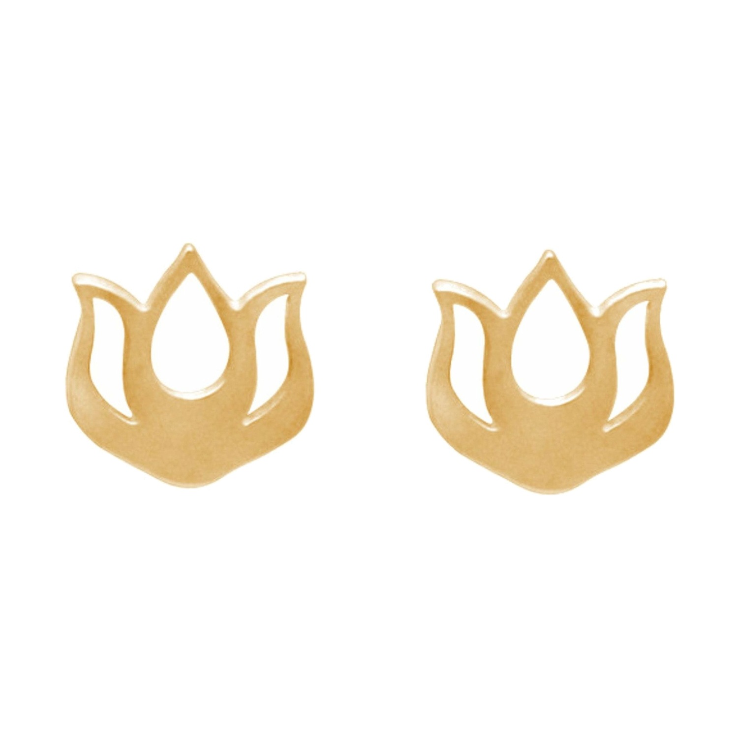 Ohrringe 'Lotus Blume'