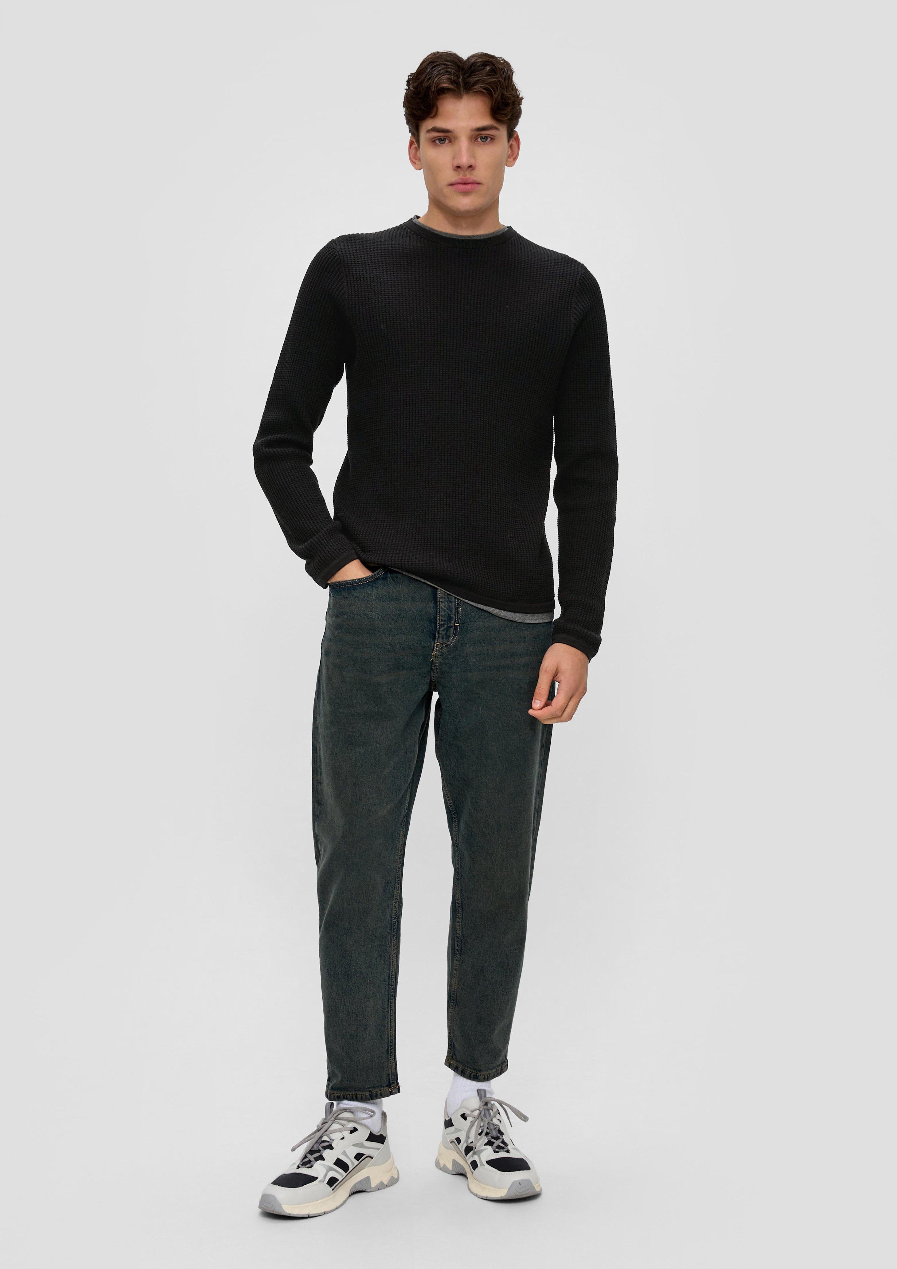 Strickpullover in Layering-Optik  2138583-9999