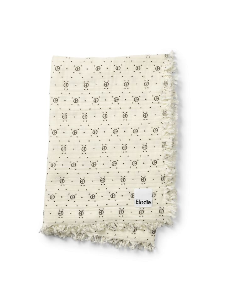 Elodie Details Soft Cotton  Decke - Monogram in Bunt 100 x 75cm günstig kaufen onesize