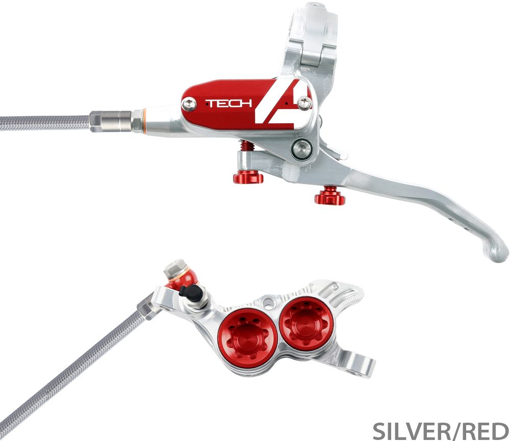 Hope Tech 4 V4 Stahlflex Scheibenbremse - Hebel links kaufen | Bike-Discount