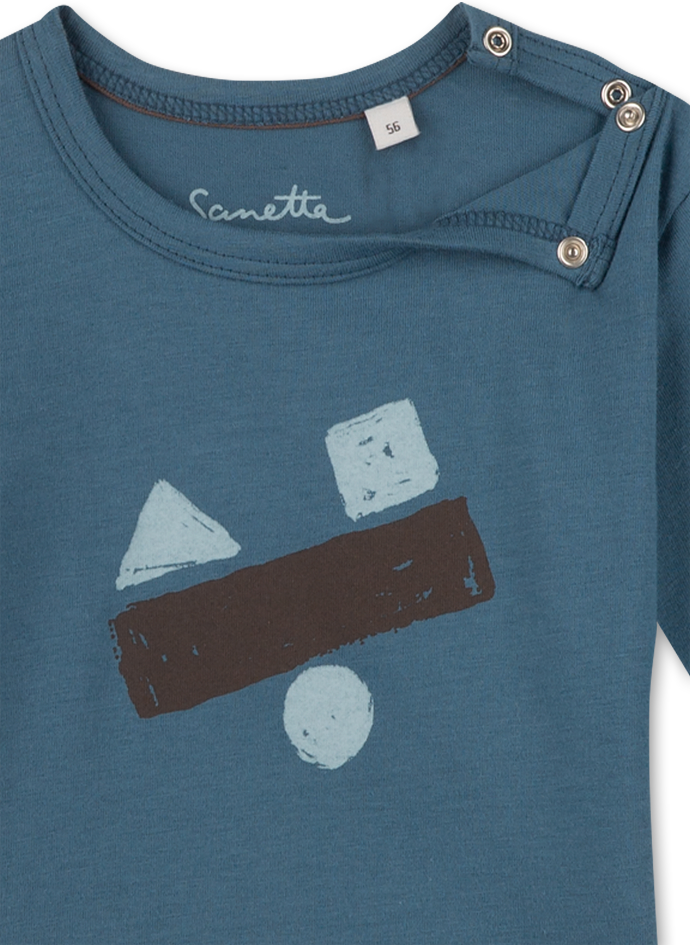 Jungen-Shirt langarm Blau