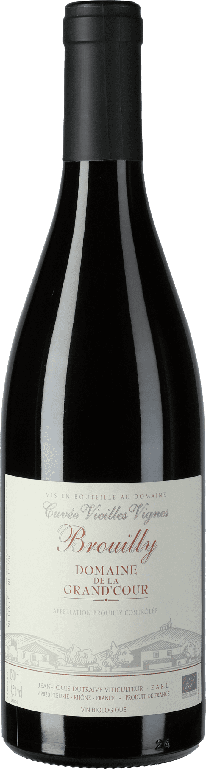 Domaine de la Grand'Cour: Beaujolais Brouilly Cuvée Vieilles Vignes 2021