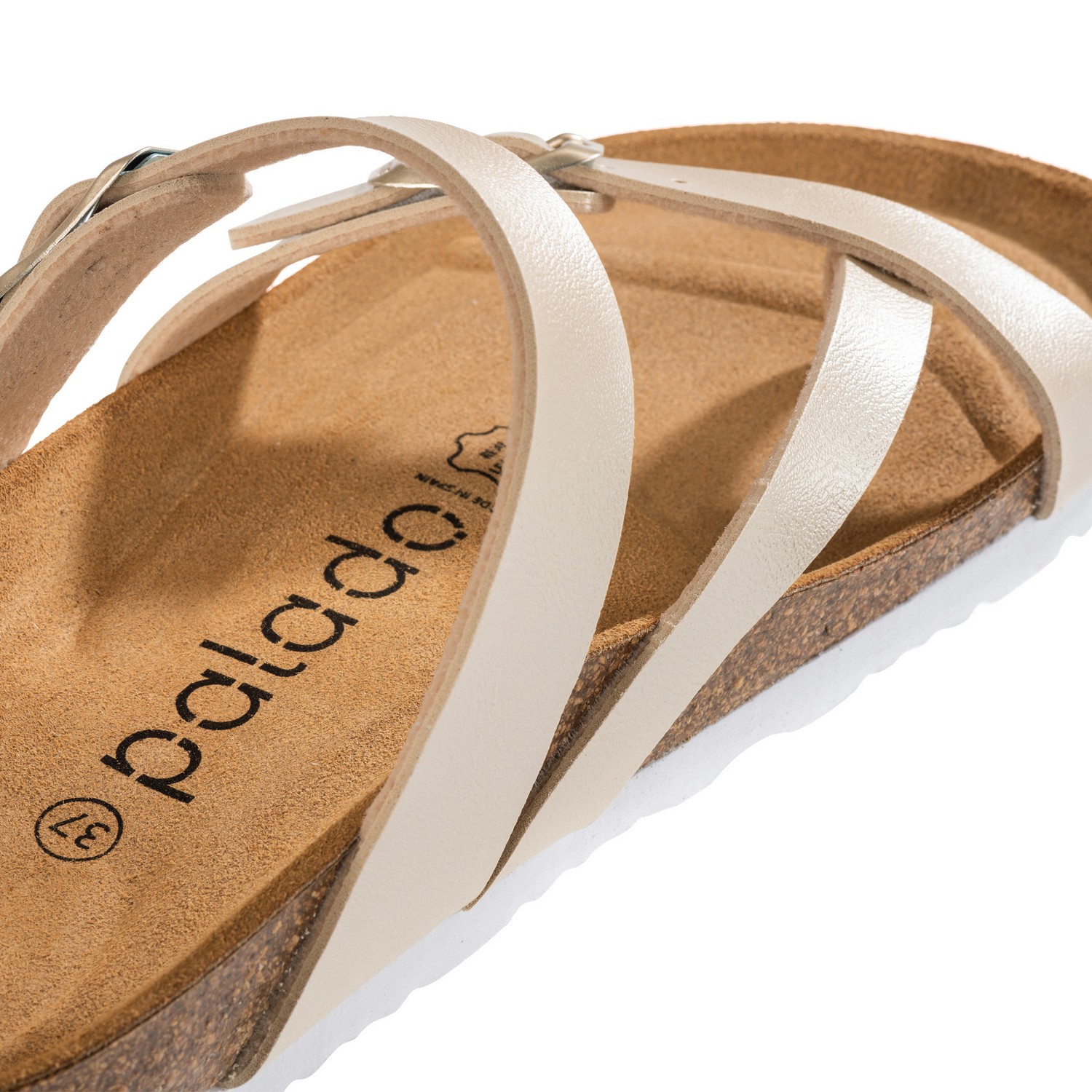 Palado Cres Metallic, Pantoletten, Damen, Gold