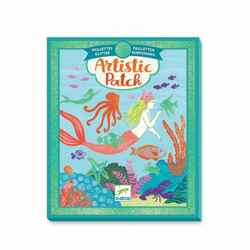 Coffret Artistic Patch paillettes Océane Djeco