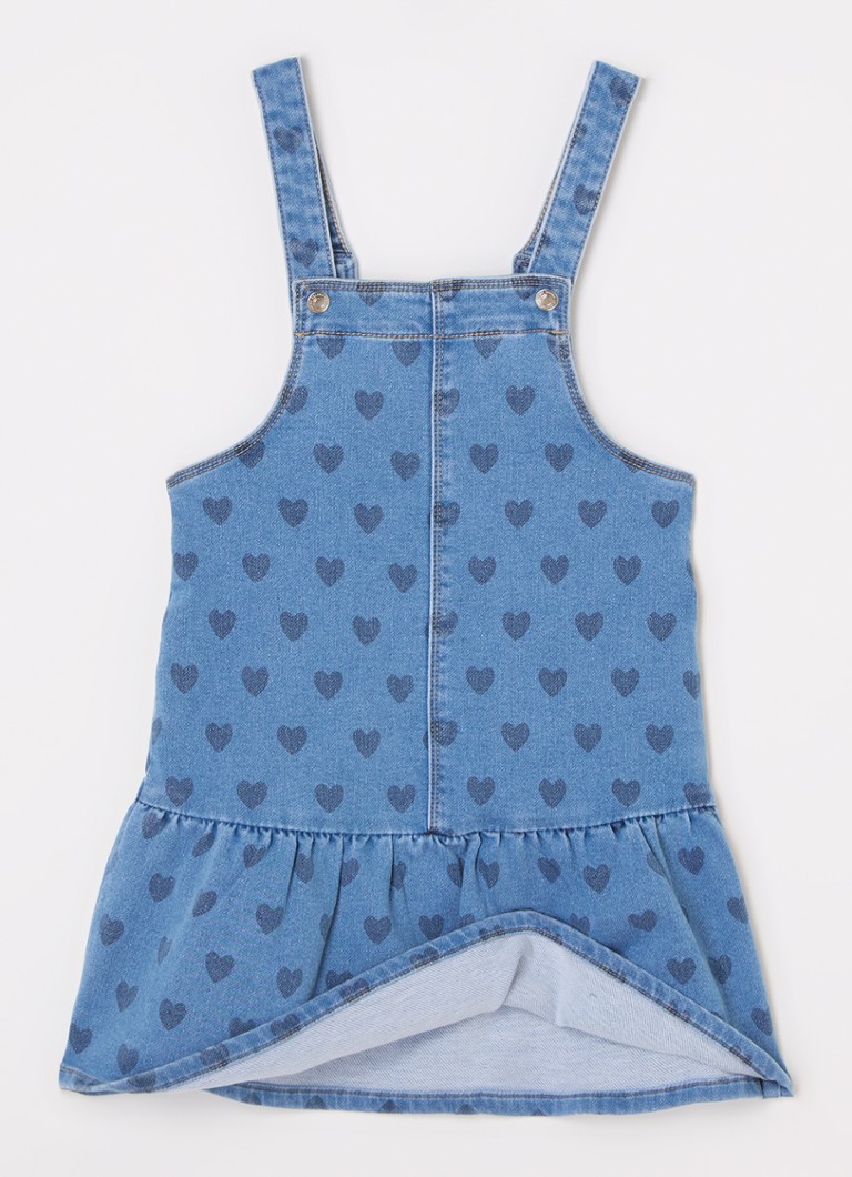 Benetton  Jurk van chambray met print