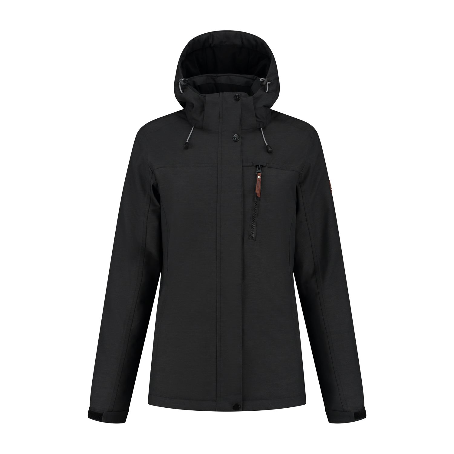 Travelin' Meya Black Damen Jacke