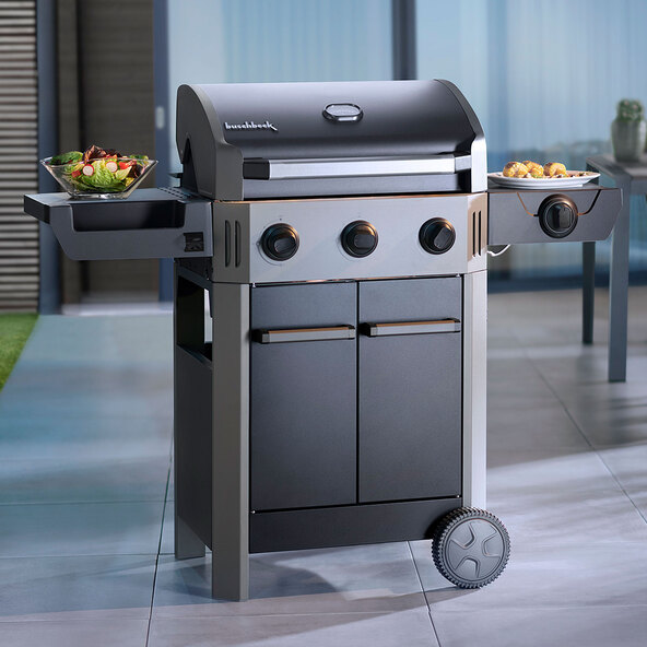 Gasgrill Grenada 3-Brenner, inkl. Grillspieß