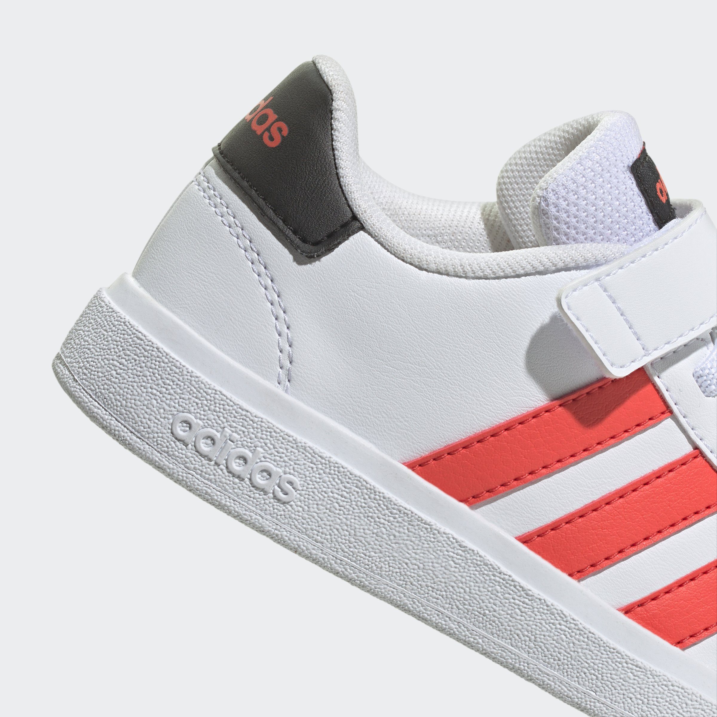 adidas Sportswear GRAND COURT COURT ELASTIC LACE AND TOP STRAP Sneaker Design auf den Spuren des adidas Superstar