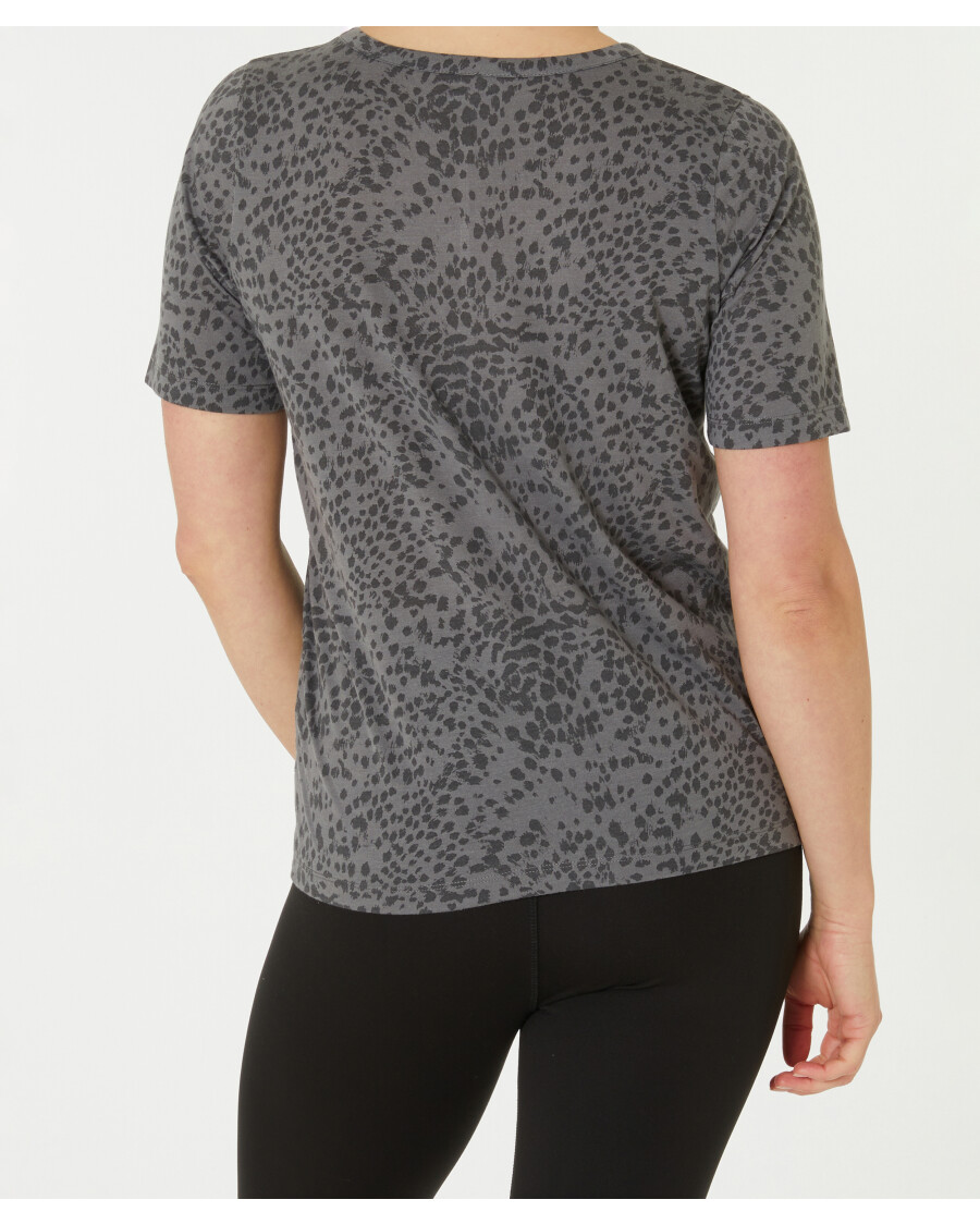 Sport-Shirt mit Leopardenmuster