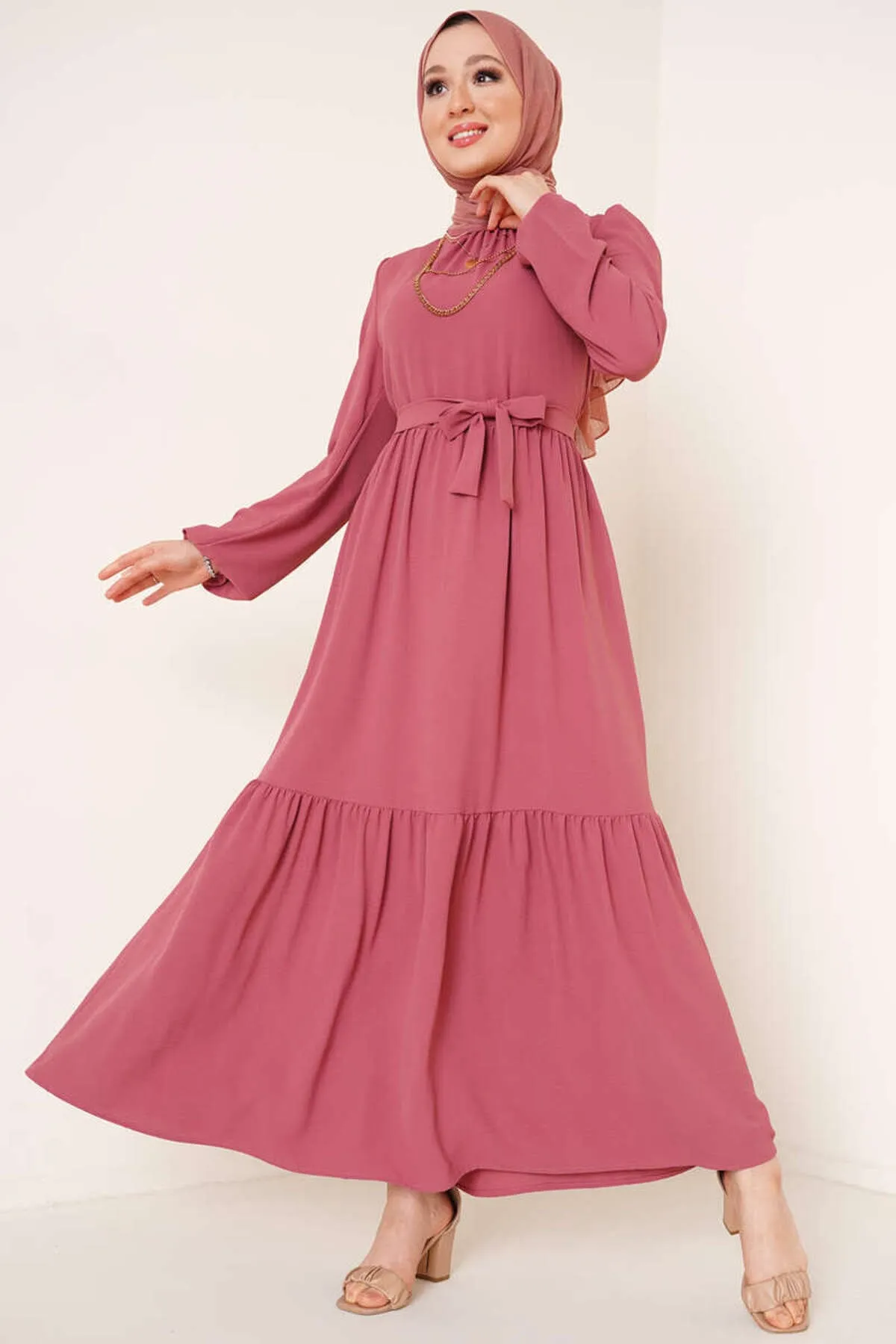 VOLT CLOTHİNG  Kleid - Rosa - Tunika