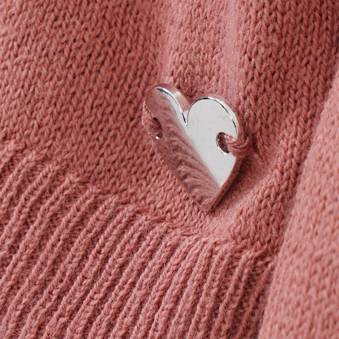 Mädchen Feinstrickjacke im Basic-Look