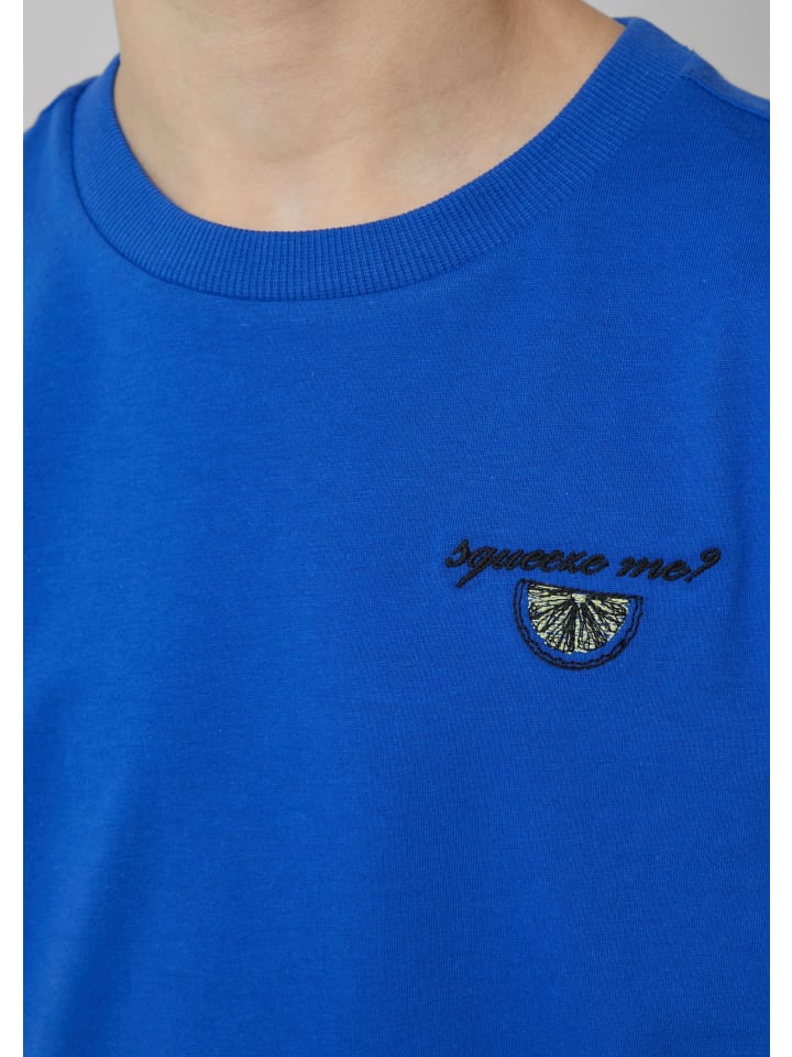 s.Oliver T-Shirt kurzarm in Blau günstig kaufen