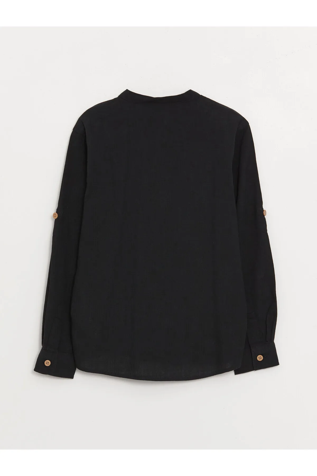 LC Waikiki  Basic-Langarmhemd für Jungen mit herrlichem Kragen