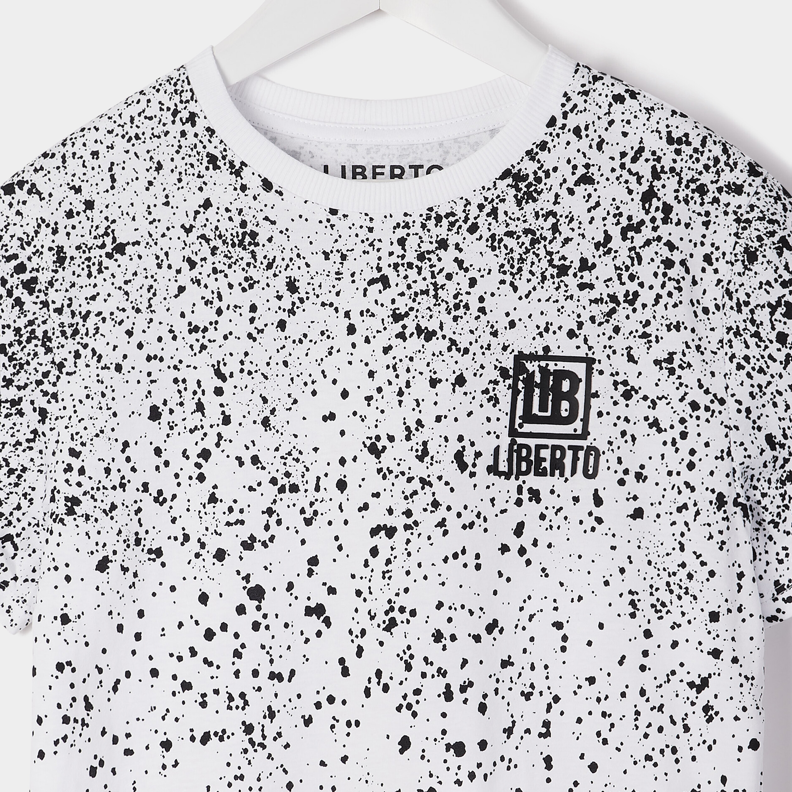 T-shirt manches courtes Liberto blanc garçon | La Halle