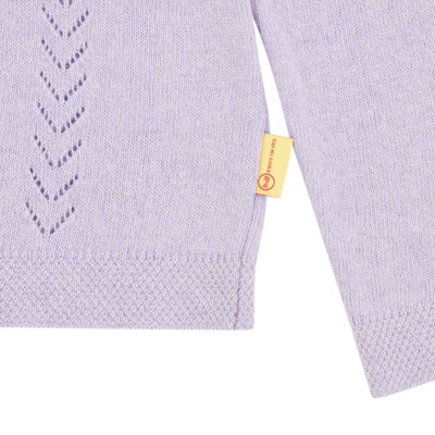 Pullover, lila für Mädchen