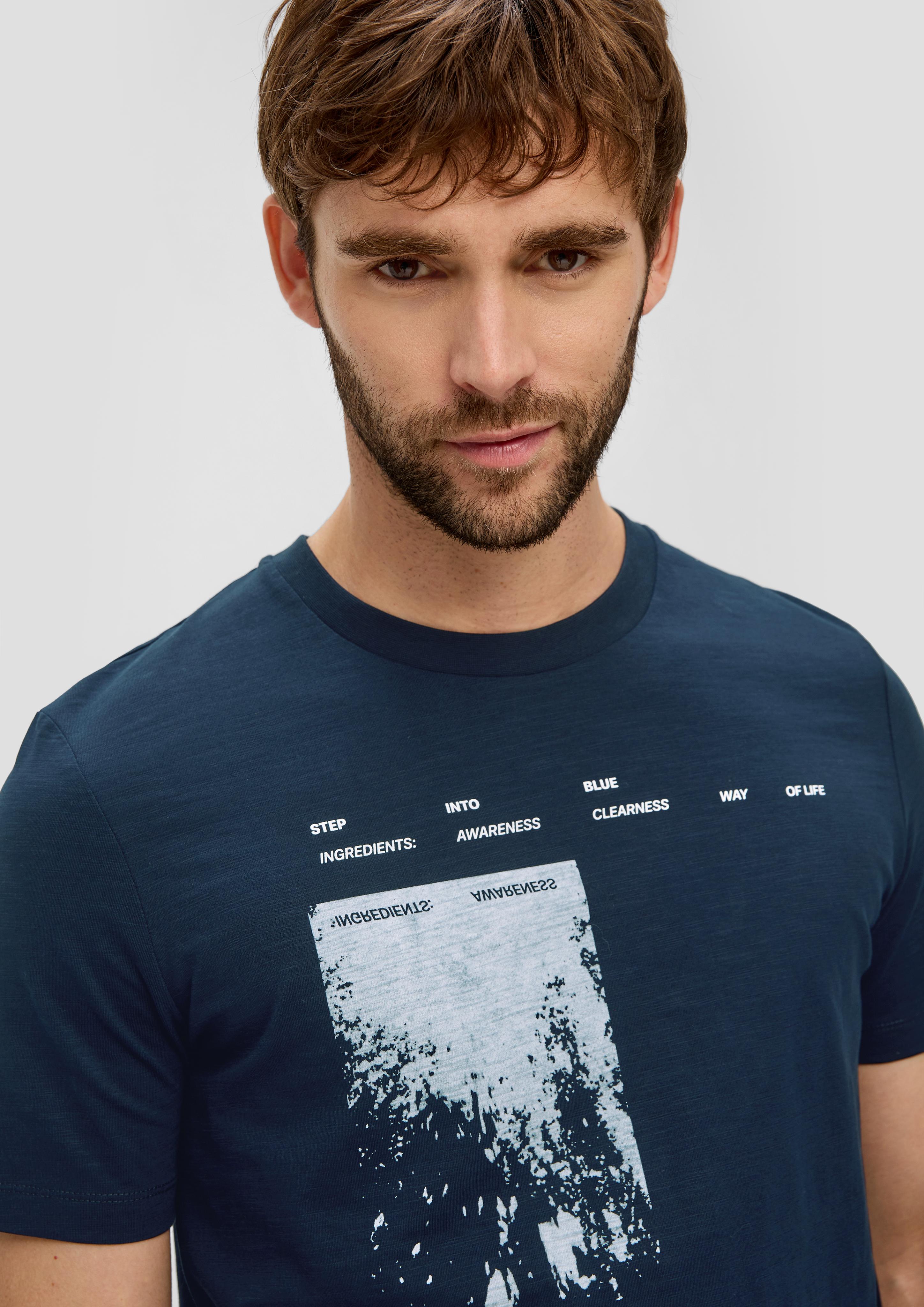 T-Shirt mit Rundhalsausschnitt  2143918-59D1