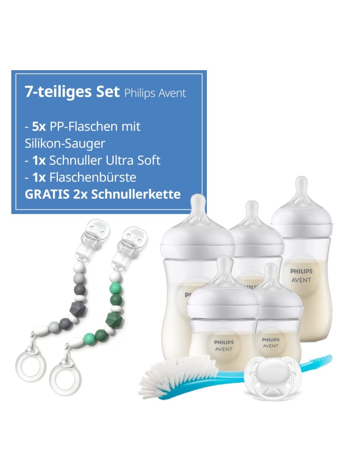 Philips Avent 7-tlg. Neugeborenen-Starter-Set in weiss,grau günstig kaufen onesize
