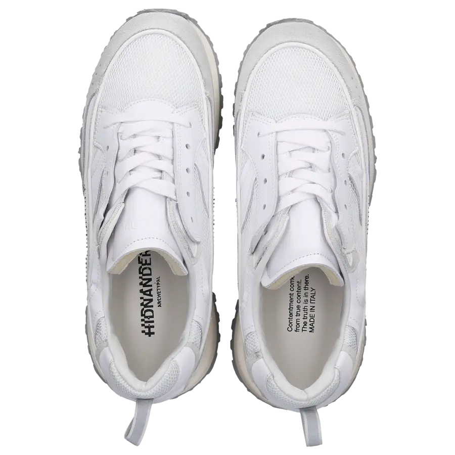 Hidnander - Sneaker low HD2W Kalbsleder - weiß