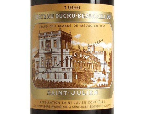 Château Ducru-Beaucaillou Rouge 1996, Second Cru Classé En 1855 Bordeaux Saint-Julien