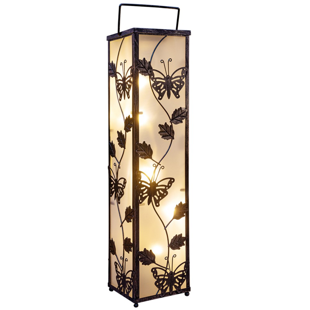 I-Glow LED Solar Standleuchte - Schmetterling