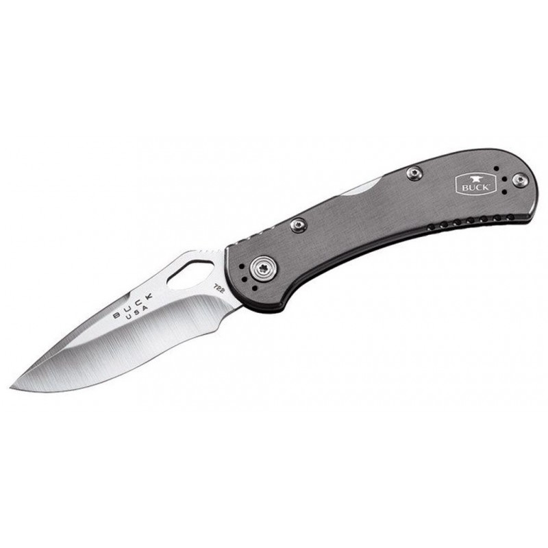 Buck 722 Spitfire Grey, Taschenmessermesser.