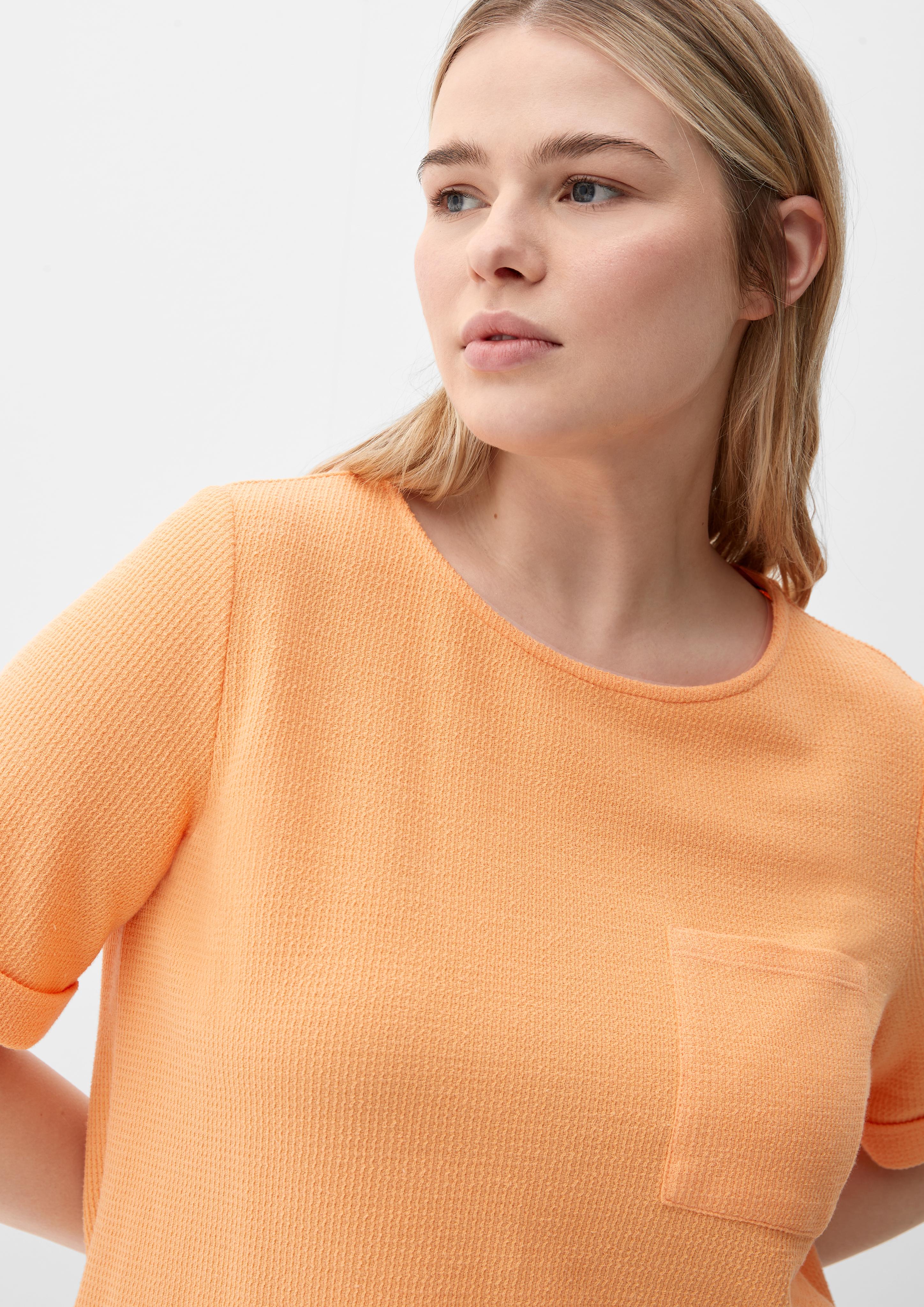 T-Shirt mit Waffelstruktur  2129863-2129