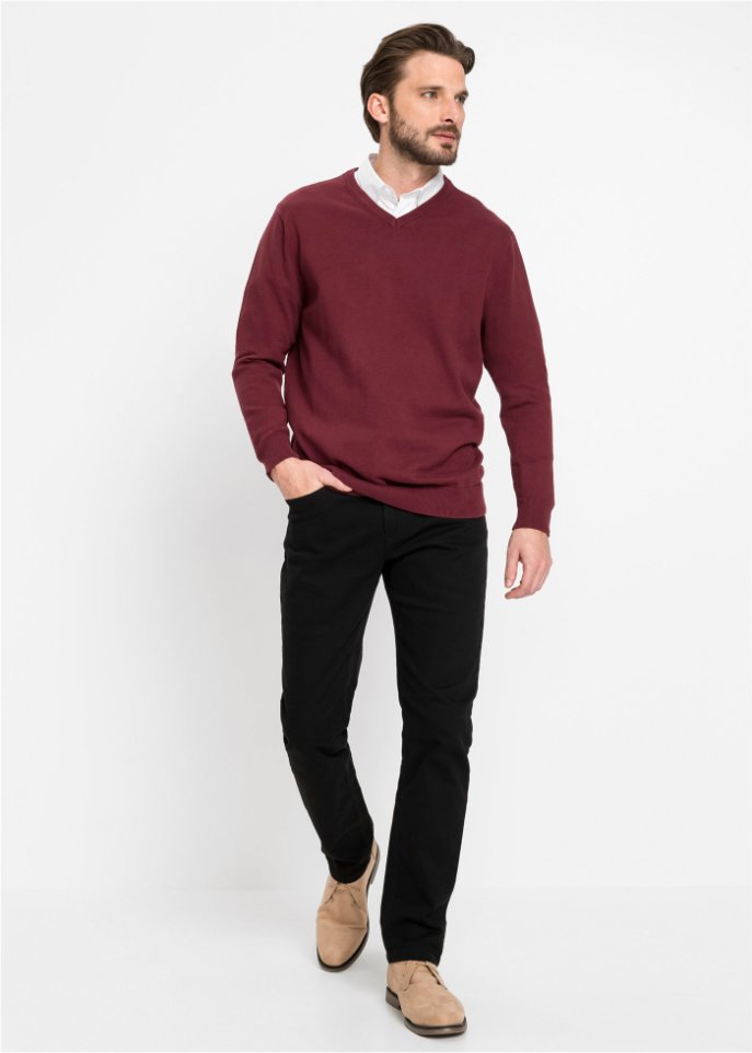 Slim Fit Stretch-Jeans Straight