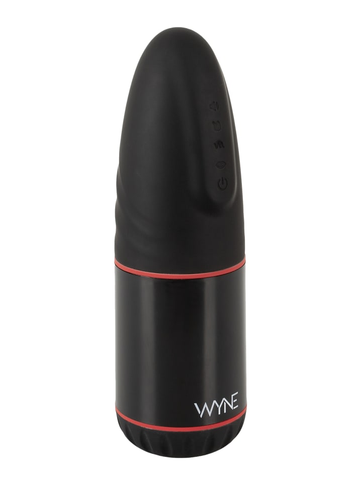 WYNE Masturbator mit Vibration und Heizfunktion Masturbator 02 in schwarz günstig kaufen 26 cm