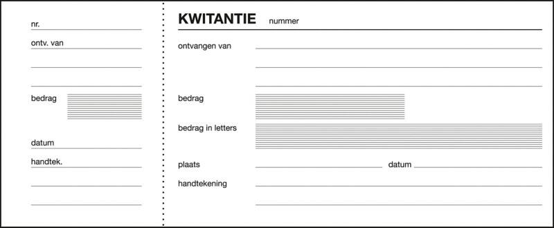 Expres Formularbuch Quittungsblock Weiß