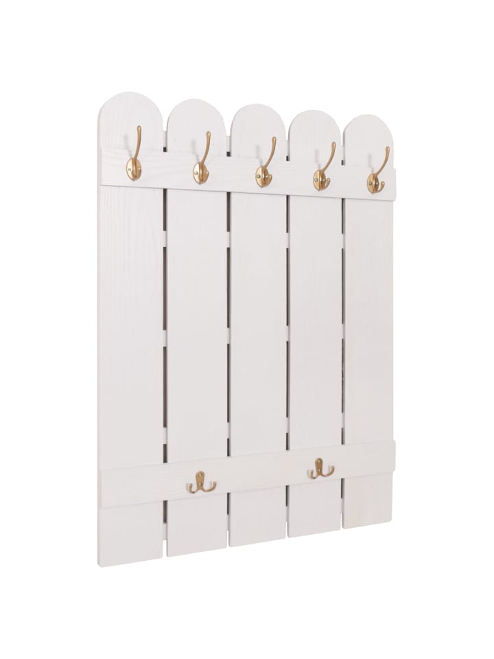MCW Wandgarderobe N95 86x60cm, Weiß günstig kaufen onesize